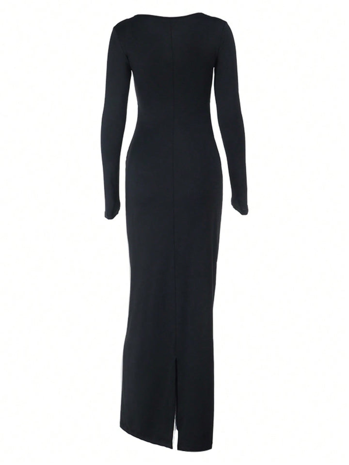 Rochie maxi SHEIN, negru