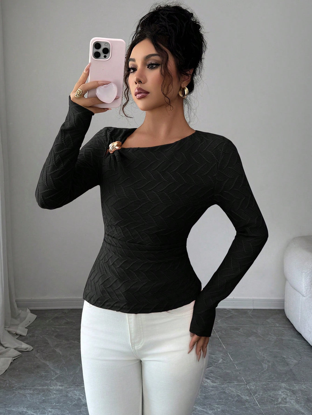 Tricou SHEIN, negru