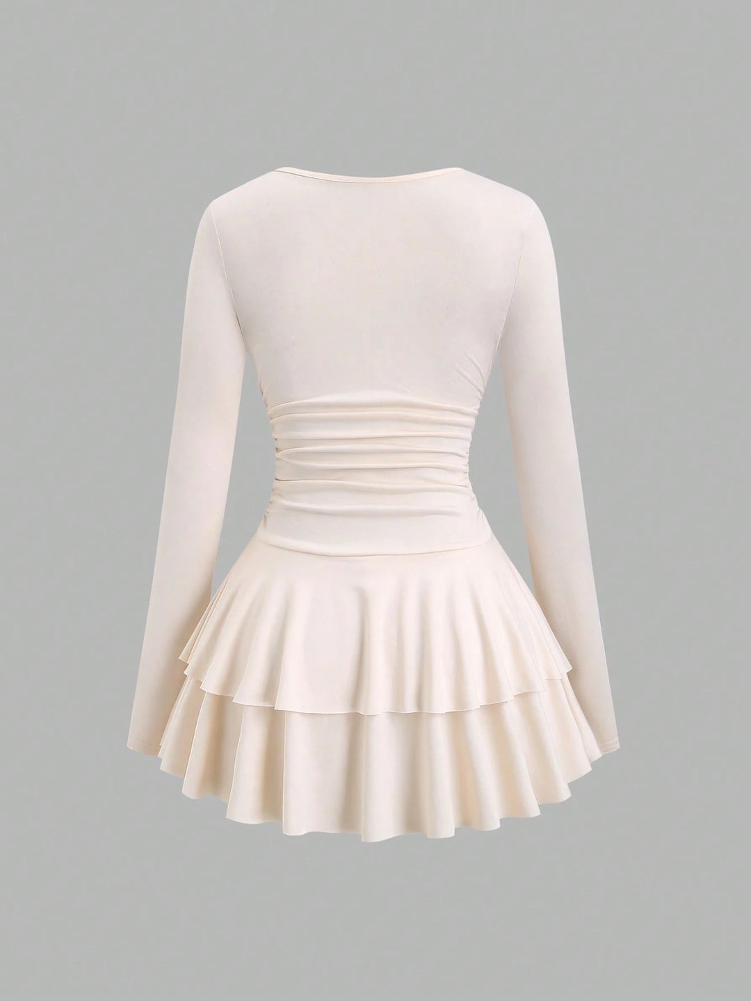 Rochie mini SHEIN, crem
