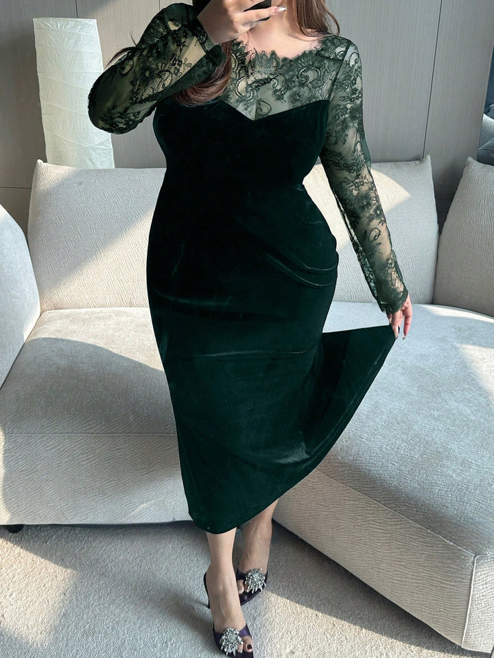 Rochie SHEIN, verde