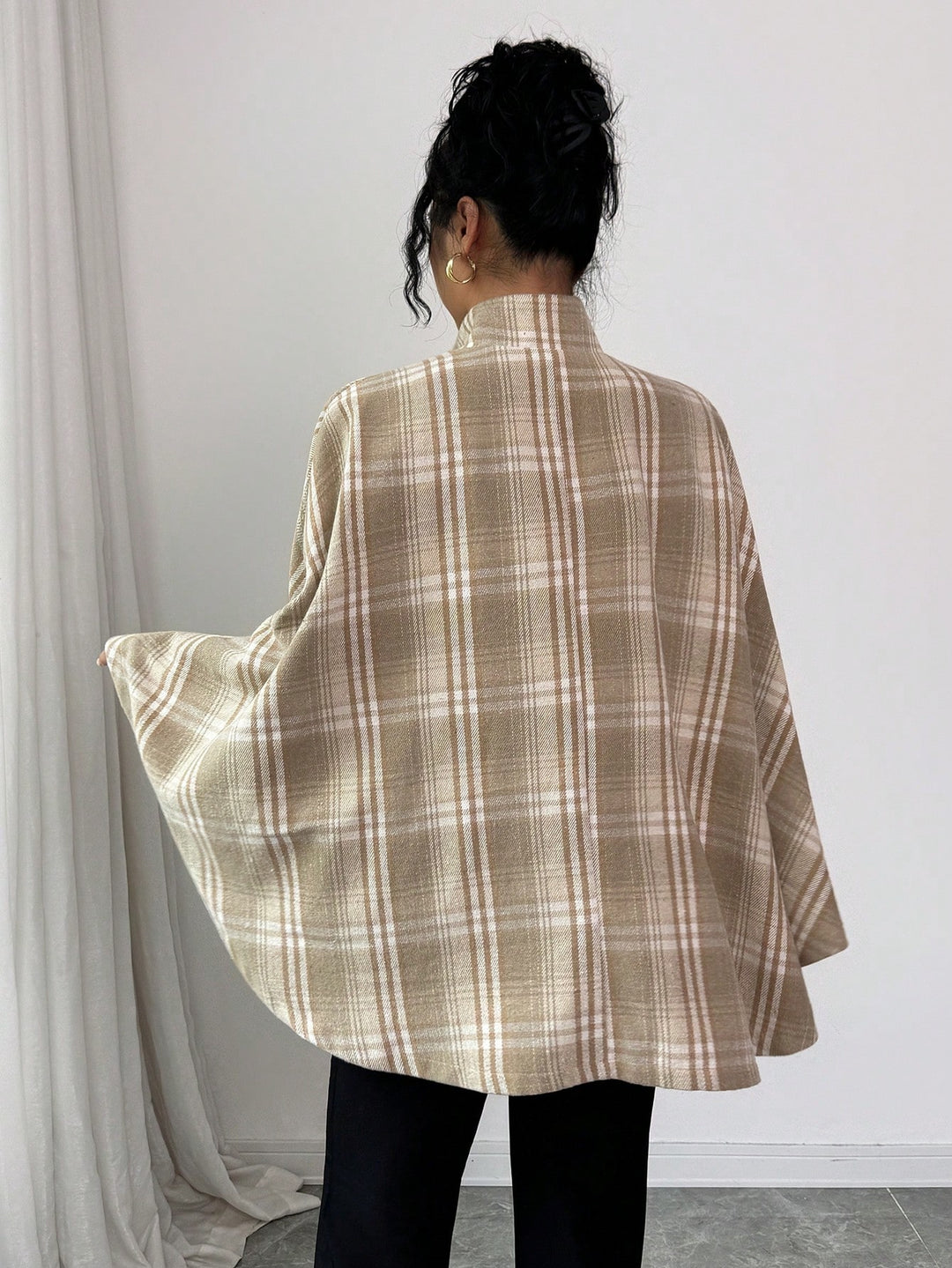 Poncho SHEIN, mix culori