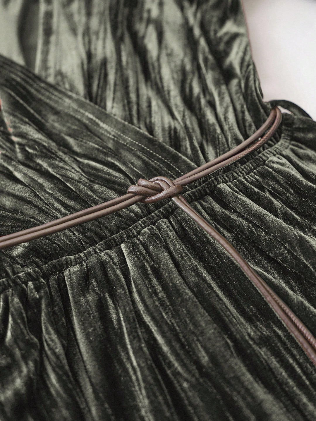 Rochie maxi SHEIN, kaki