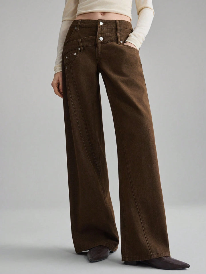 Jeans SHEIN, maro