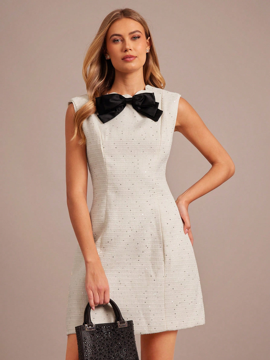 Rochie scurtă SHEIN, alb