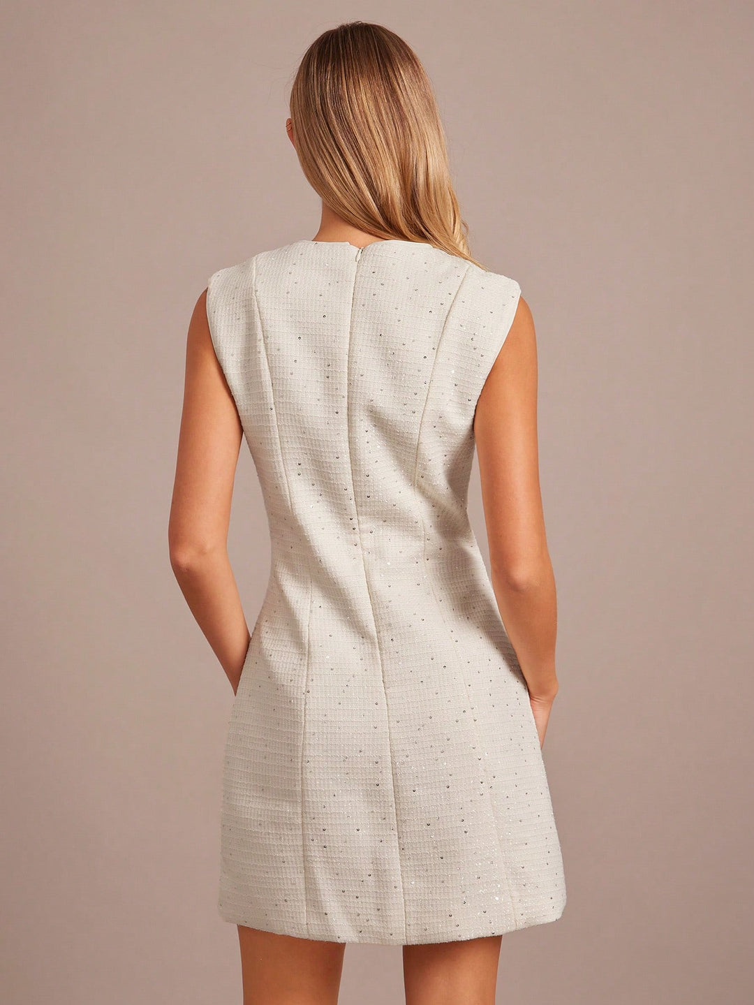 Rochie scurtă SHEIN, alb