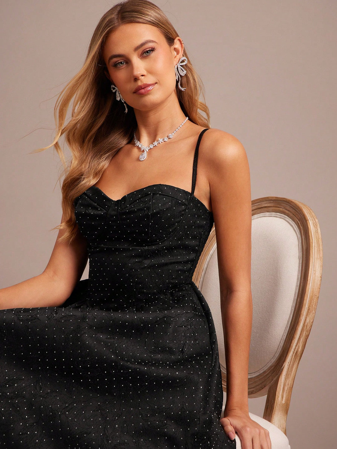 Rochie maxi SHEIN, negru