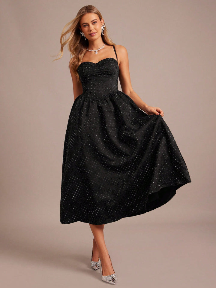 Rochie maxi SHEIN, negru