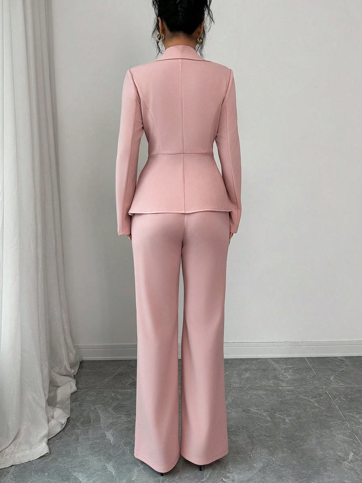 Costum SHEIN, roz