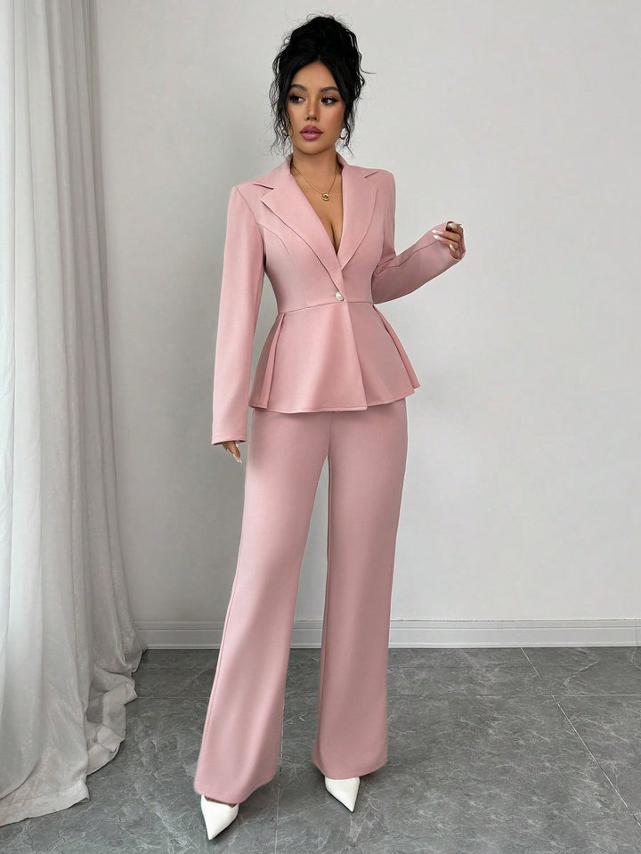 Costum SHEIN, roz
