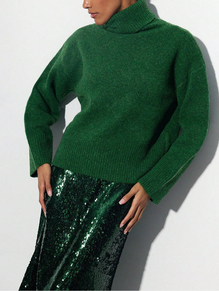 Pulover SHEIN, verde