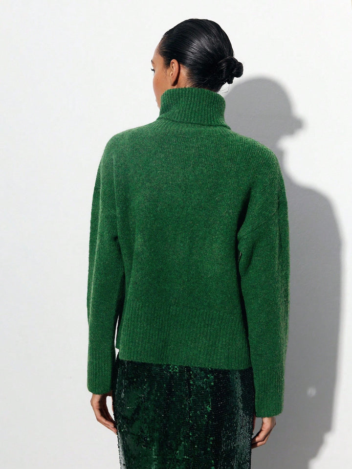Pulover SHEIN, verde