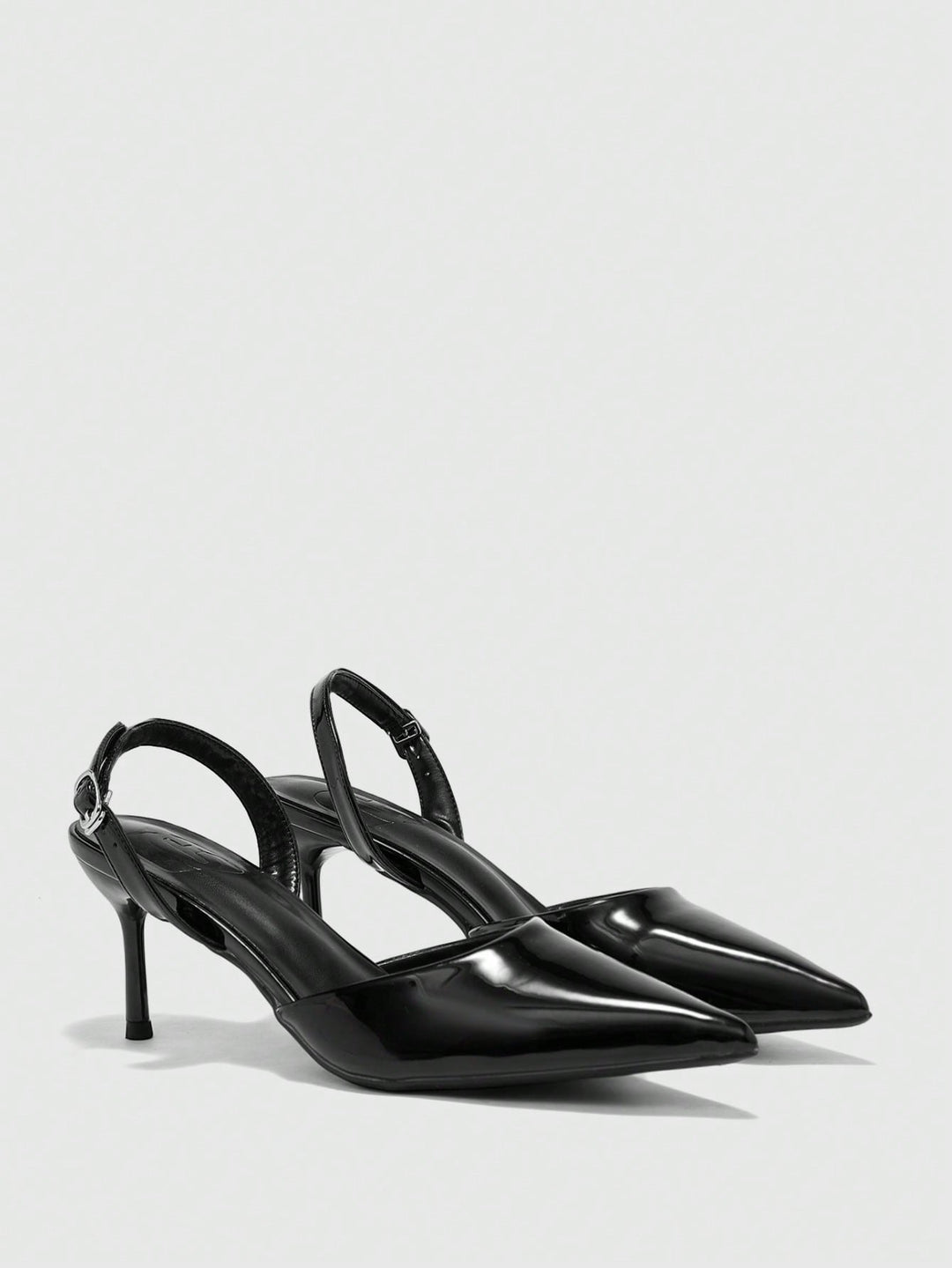 Pantofi cu toc SHEIN, negru