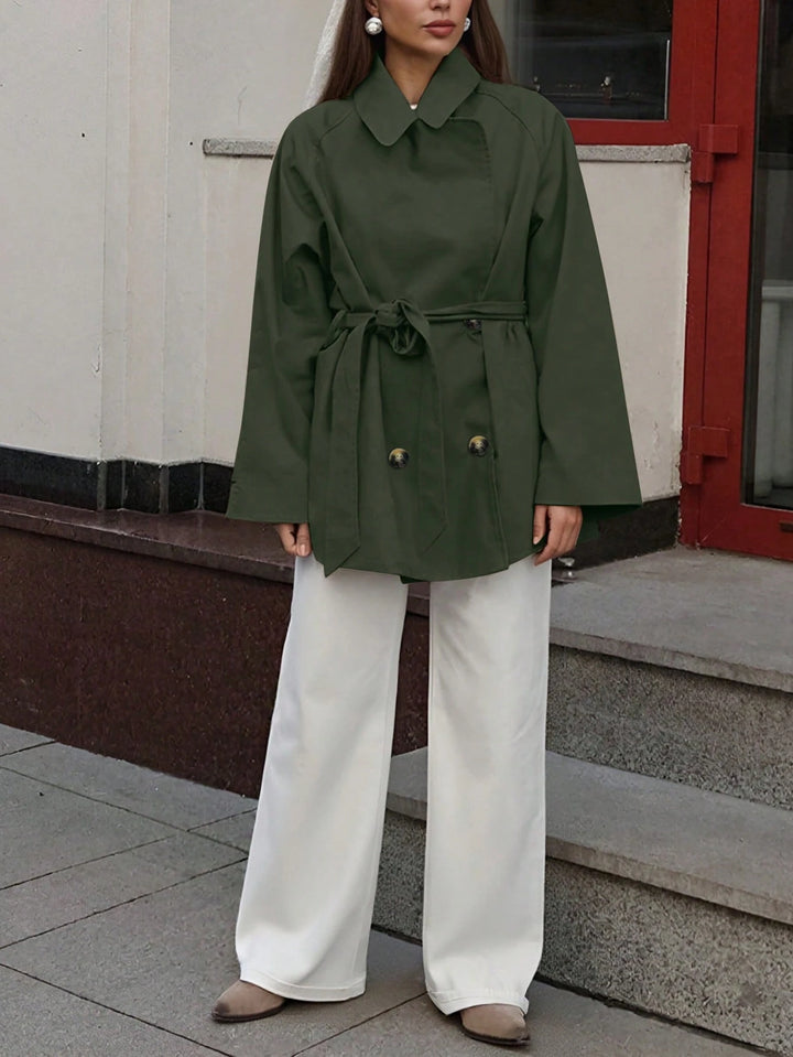 Trench SHEIN, kaki