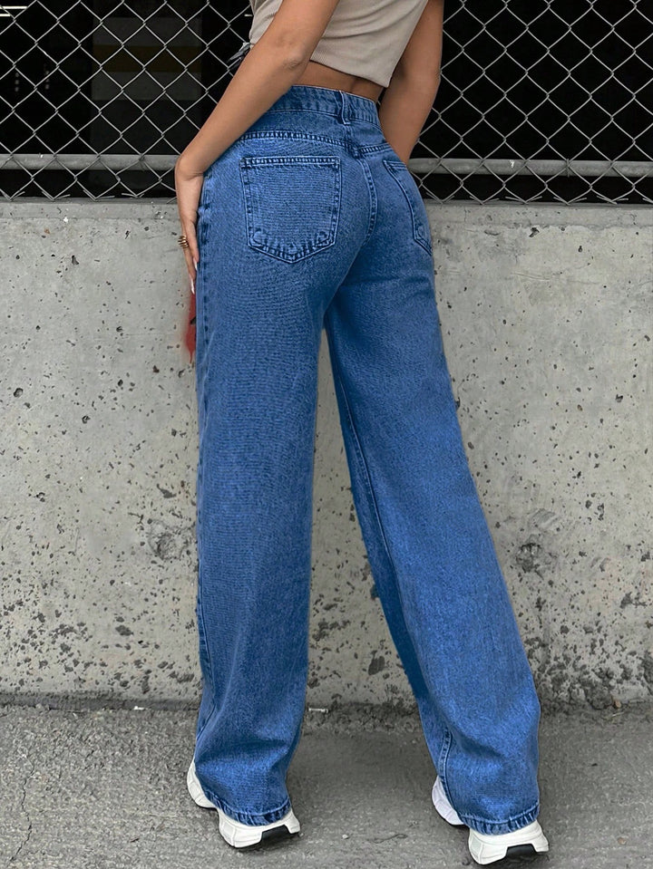 Jeans SHEIN, albastru