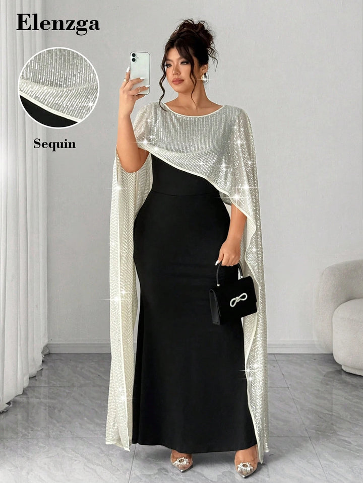 Rochie maxi SHEIN, mix culori