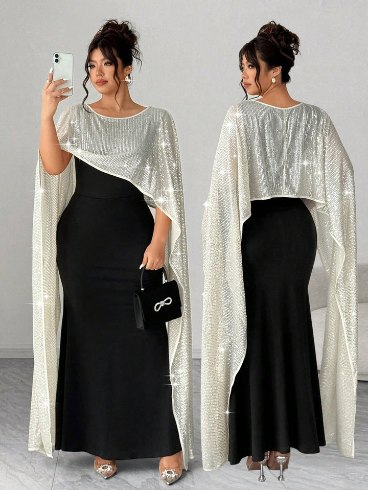 Rochie maxi SHEIN, mix culori