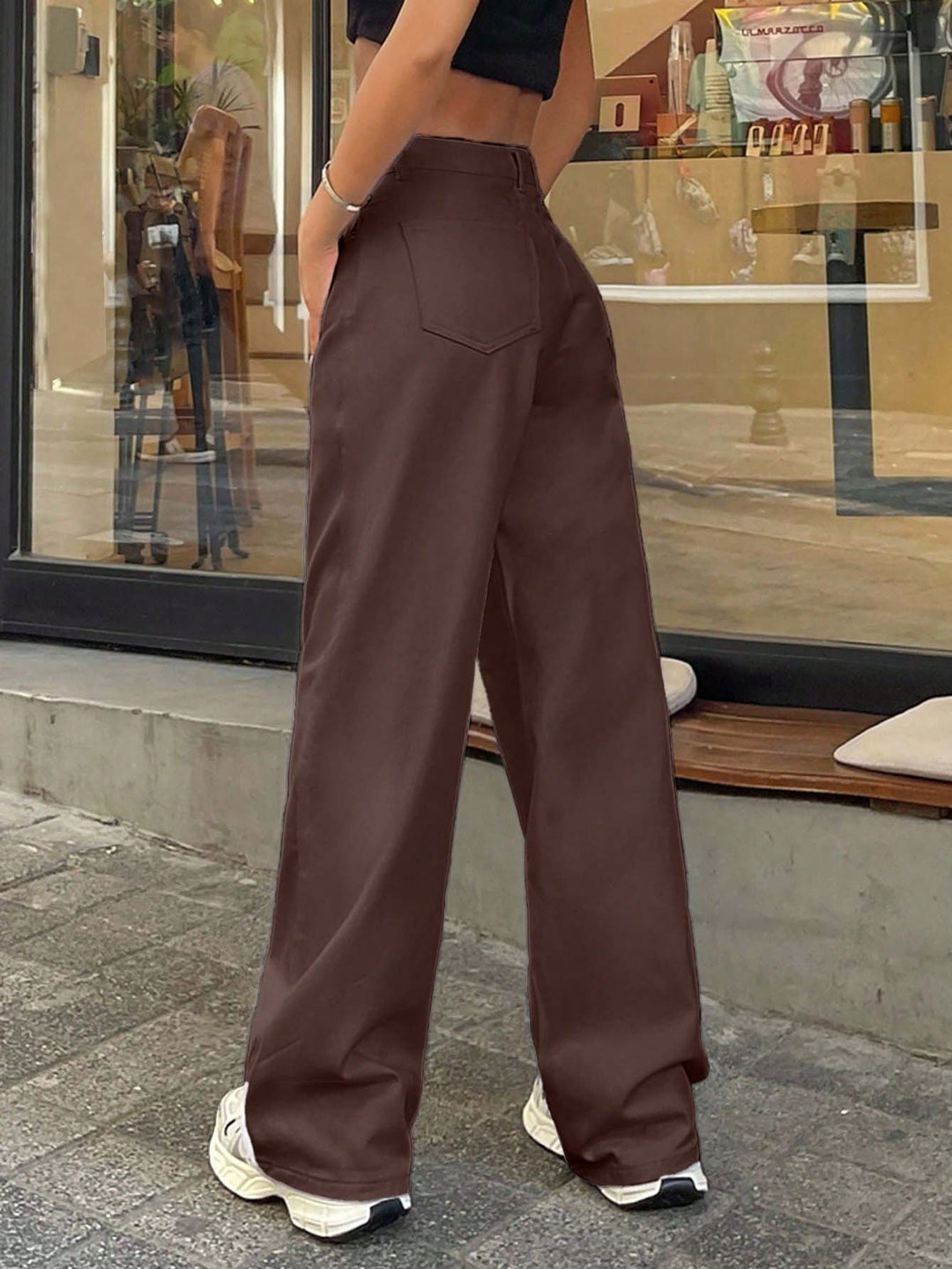 Jeans SHEIN, maro