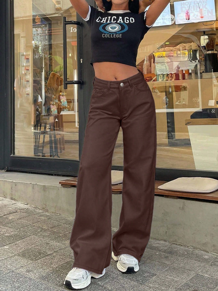 Jeans SHEIN, maro