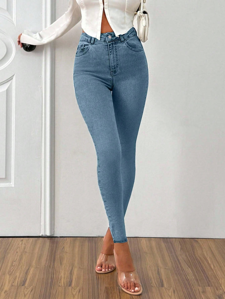 Jeans SHEIN, albastru