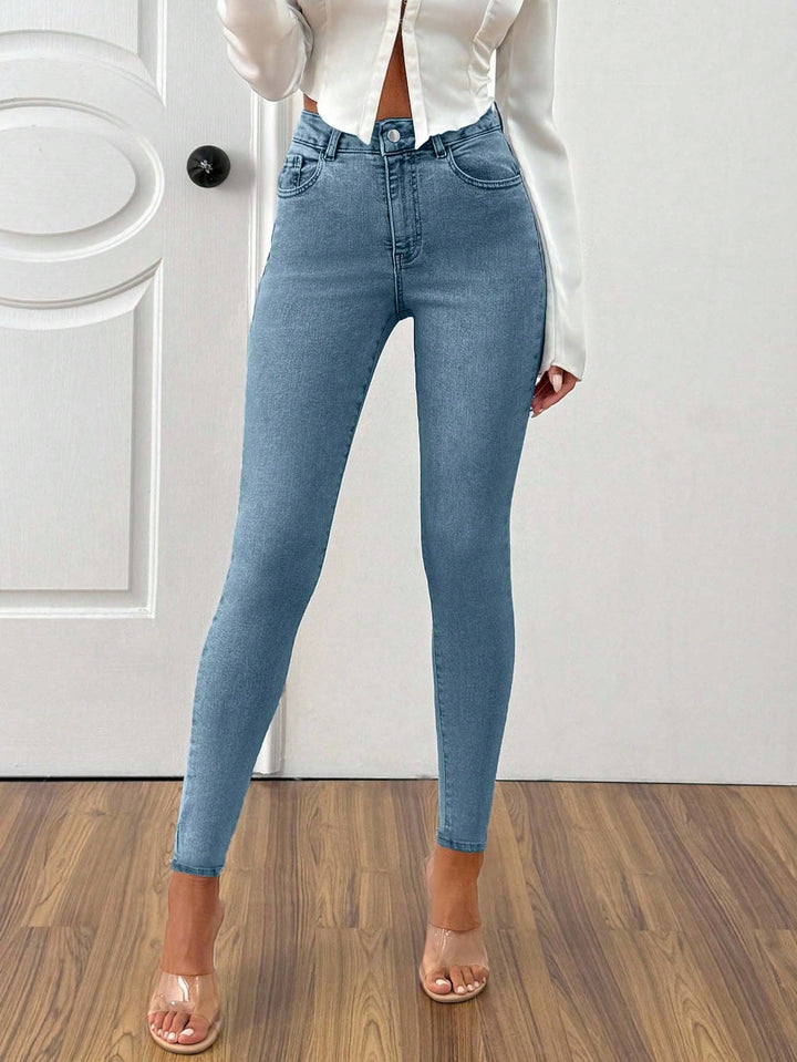 Jeans SHEIN, albastru