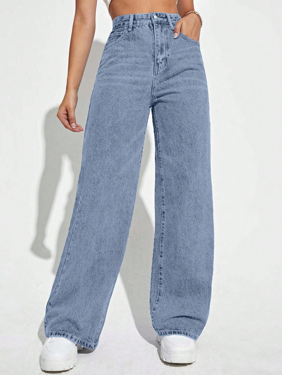 Jeans SHEIN, albastru