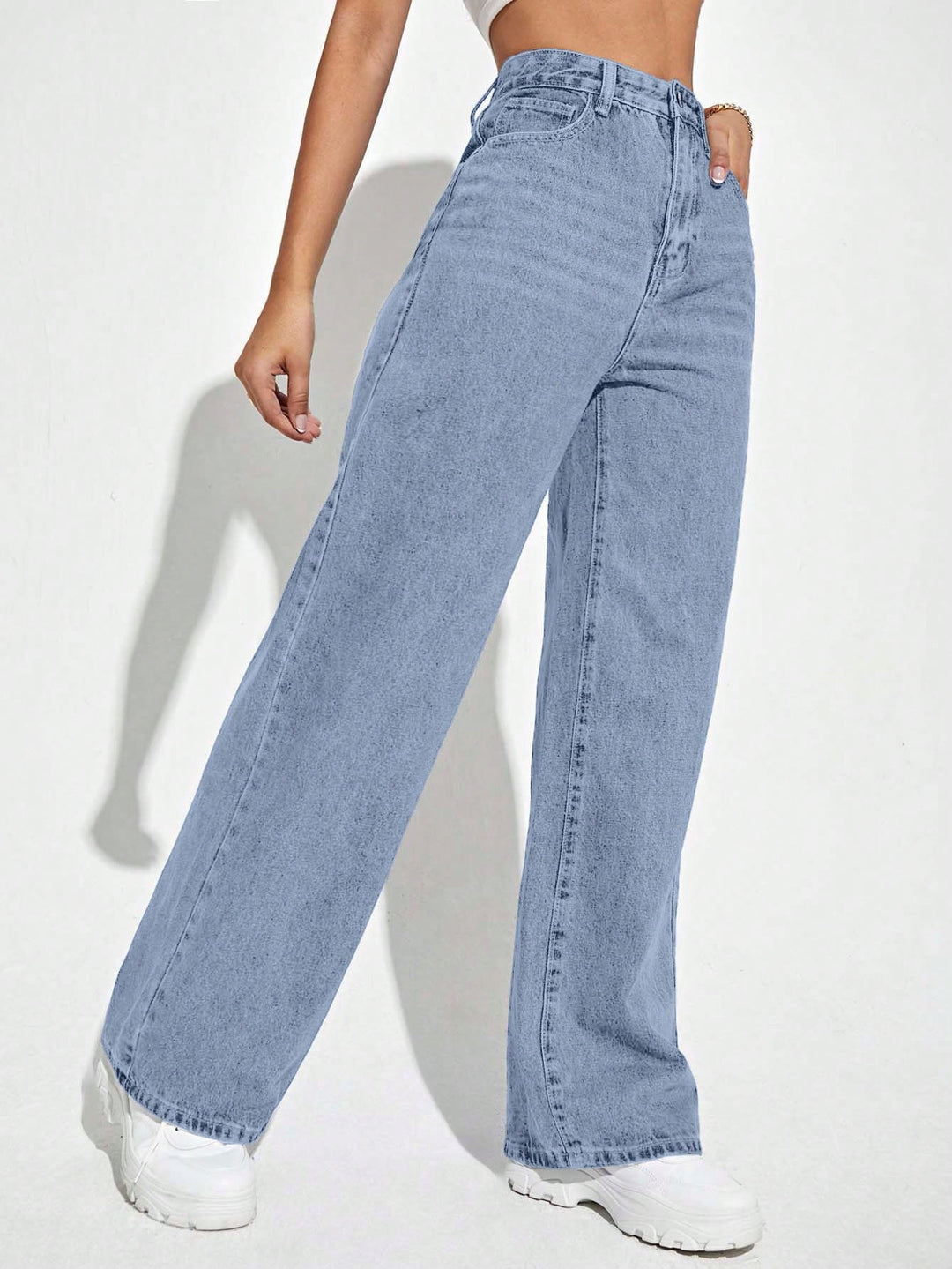 Jeans SHEIN, albastru