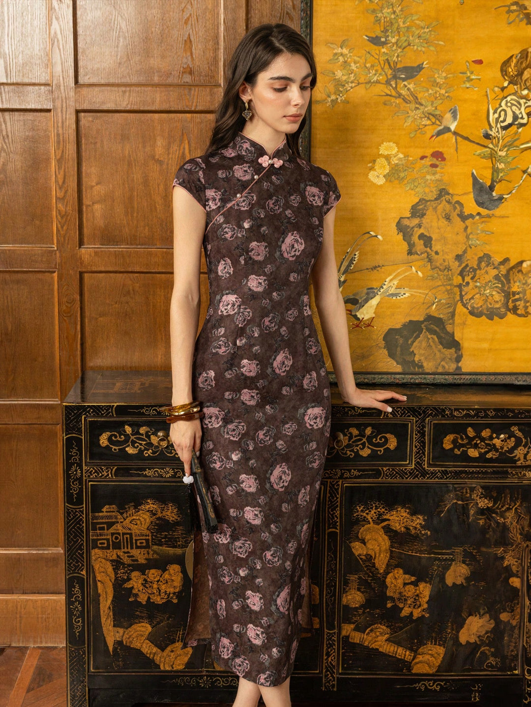 Rochie SHEIN, maro