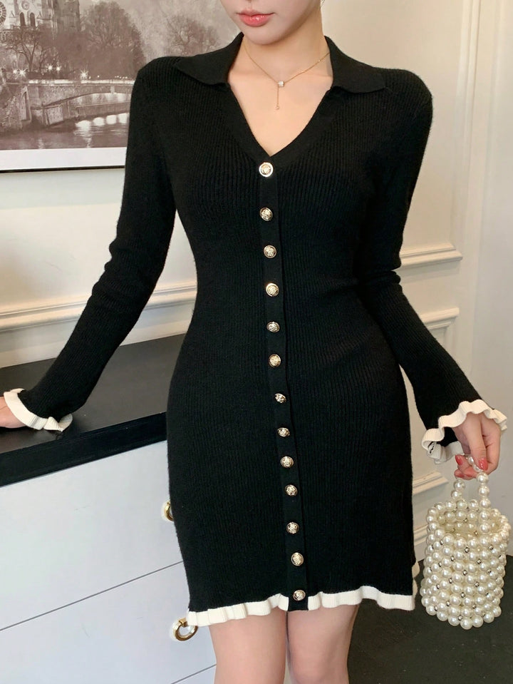 Rochie mini SHEIN, negru