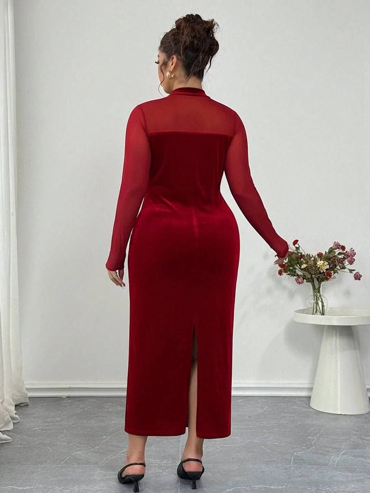 Rochie maxi SHEIN, roșu