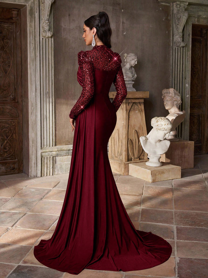 Rochie SHEIN, vișiniu