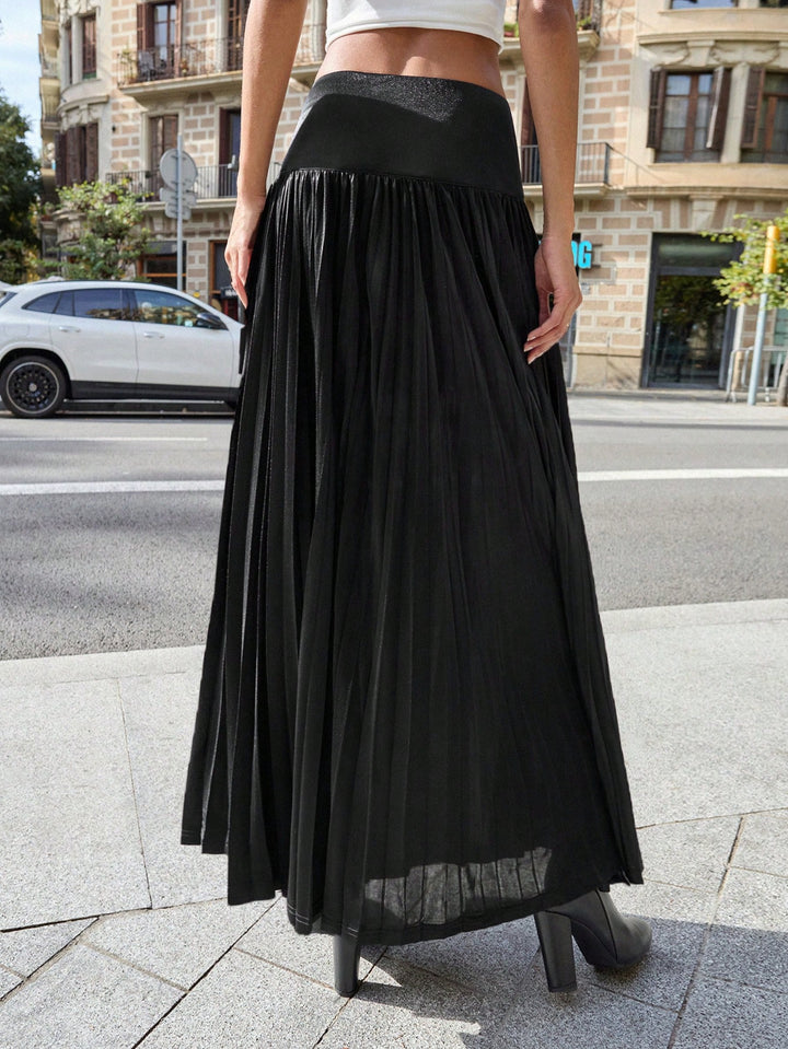 SHEIN maxi szoknya, fekete