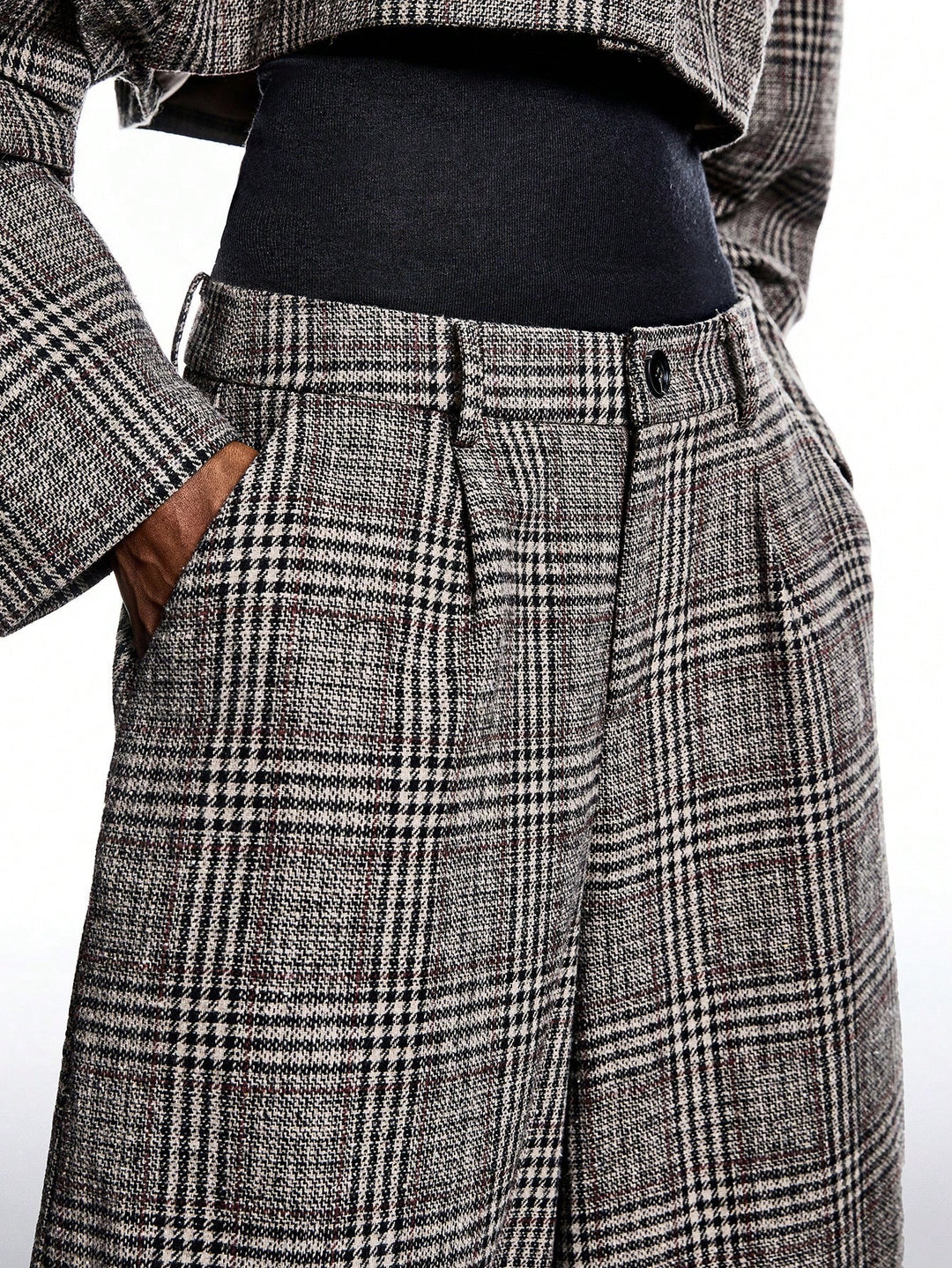 Pantaloni SHEIN, kaki