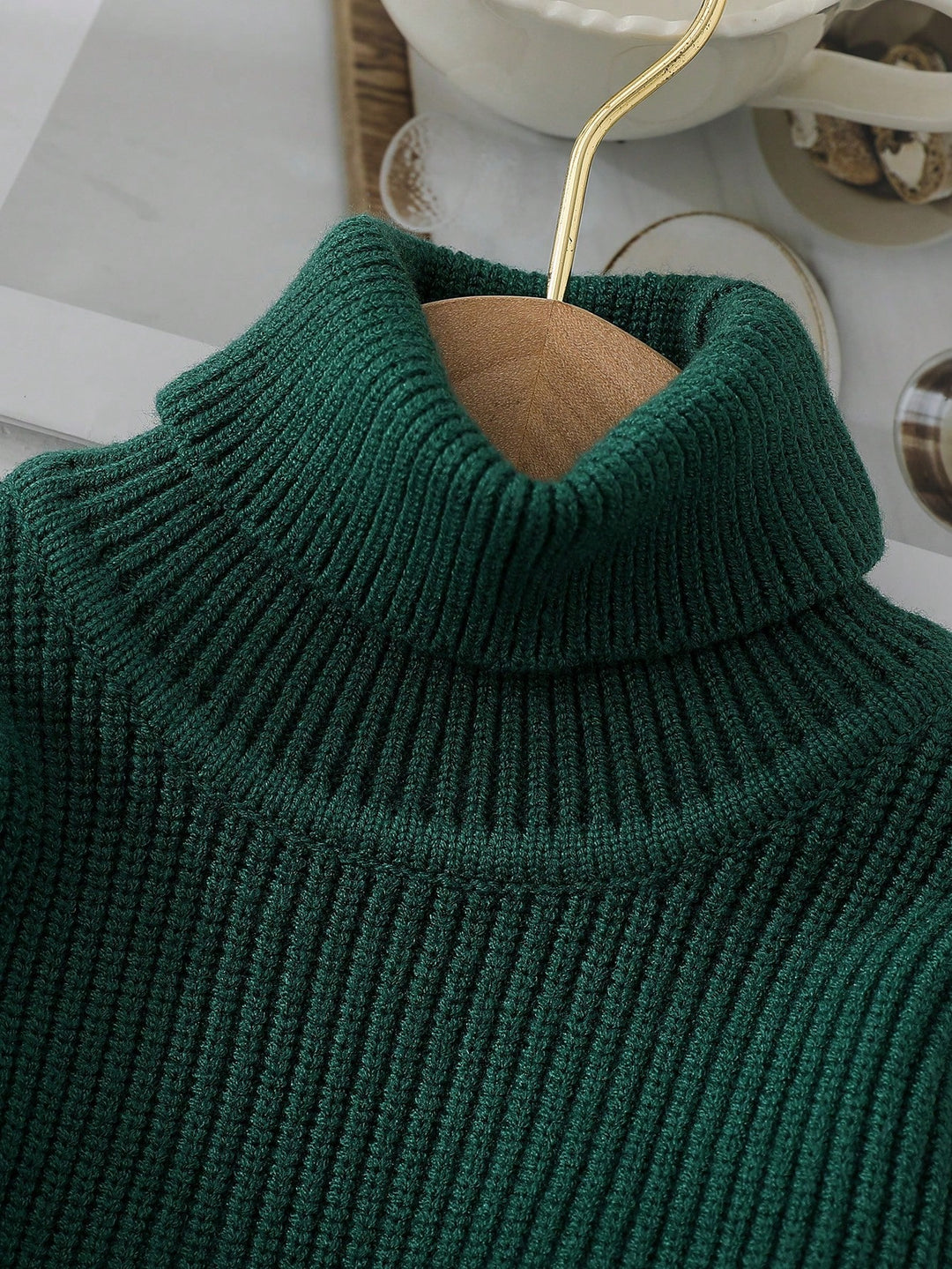 Pulover SHEIN, verde