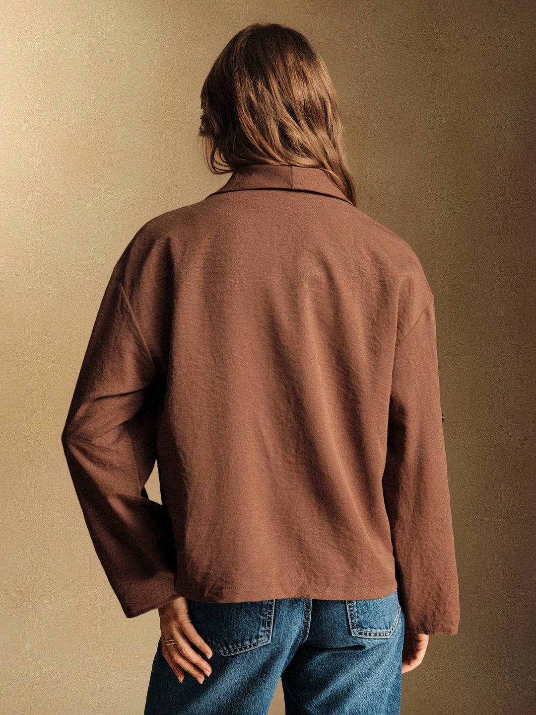 Cardigan SHEIN, maro