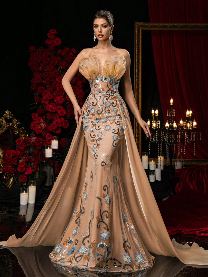 Rochie SHEIN, kaki