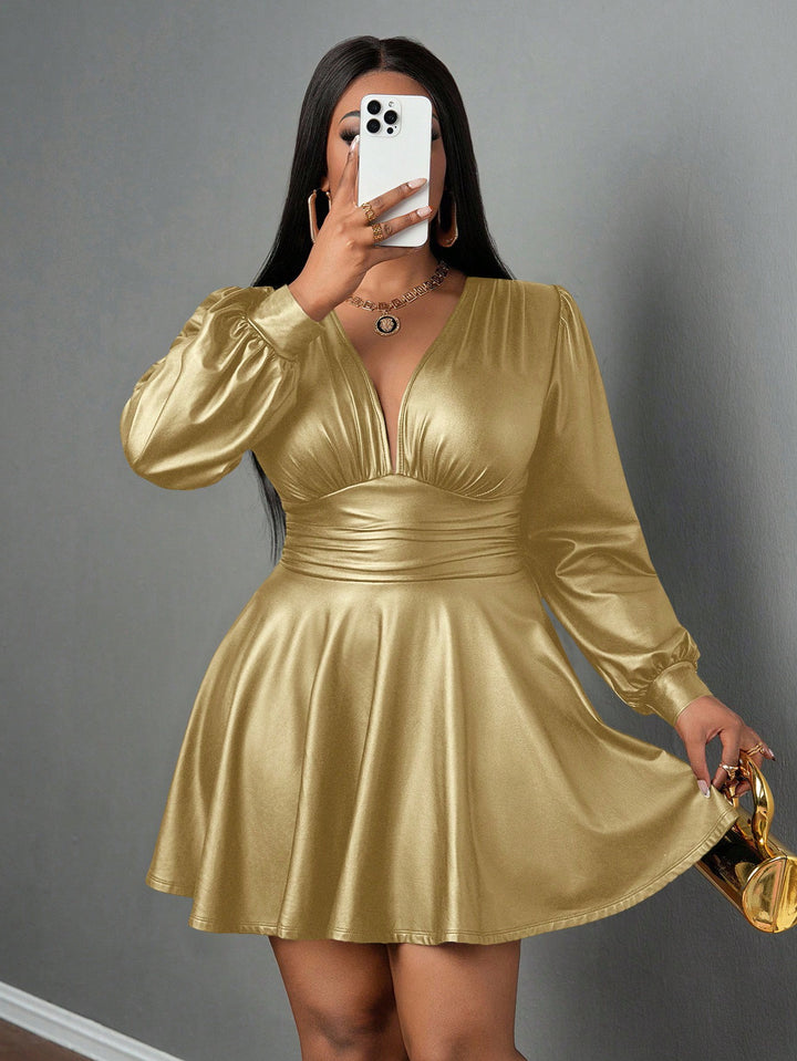 Rochie SHEIN, auriu