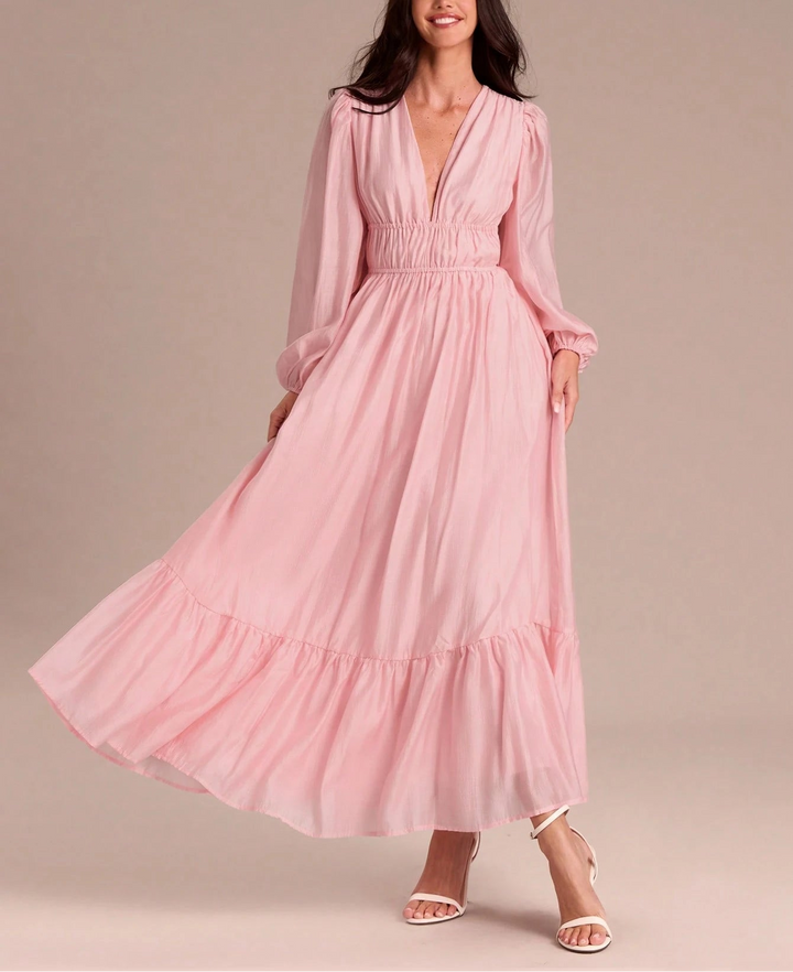 Rochie maxi SHEIN, roz