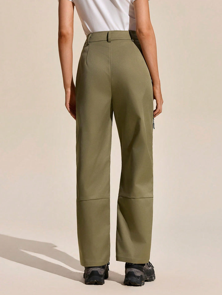 Pantaloni SHEIN, maro