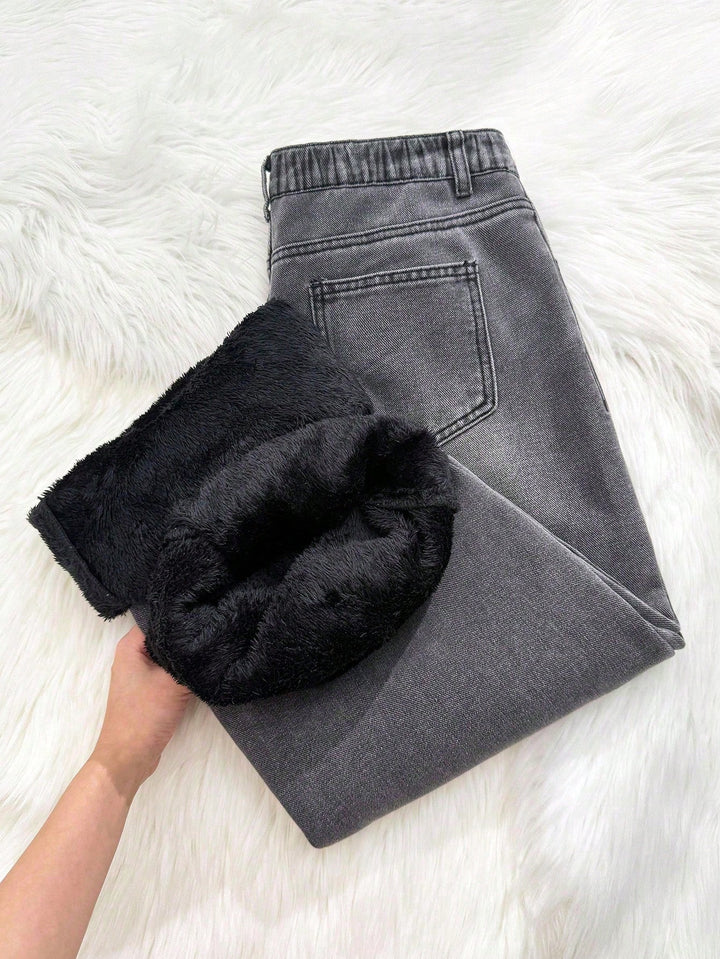 Jeans SHEIN, gri