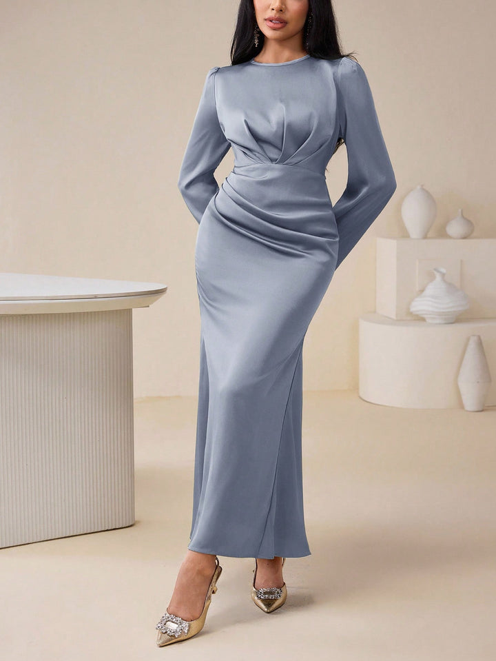 Rochie maxi SHEIN, albastru