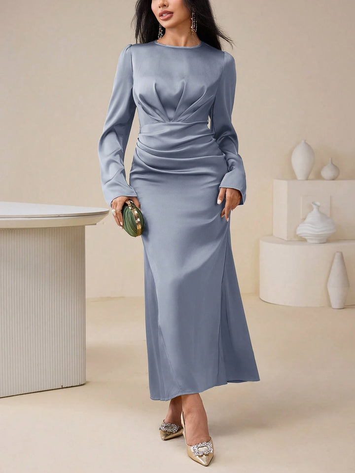 Rochie maxi SHEIN, albastru