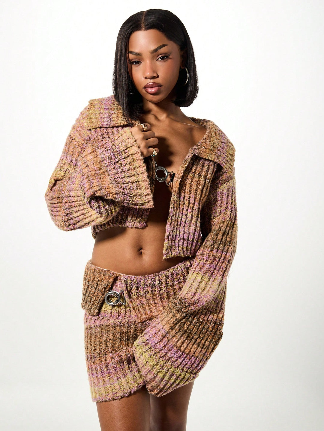Cardigan SHEIN, mix culori