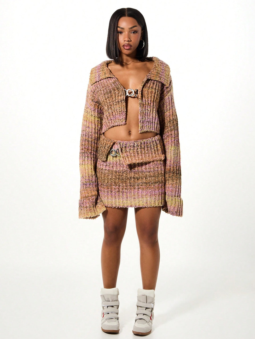 Cardigan SHEIN, mix culori