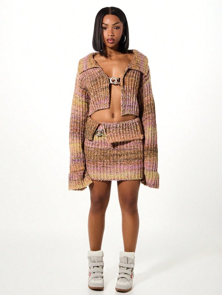 Cardigan SHEIN, mix culori