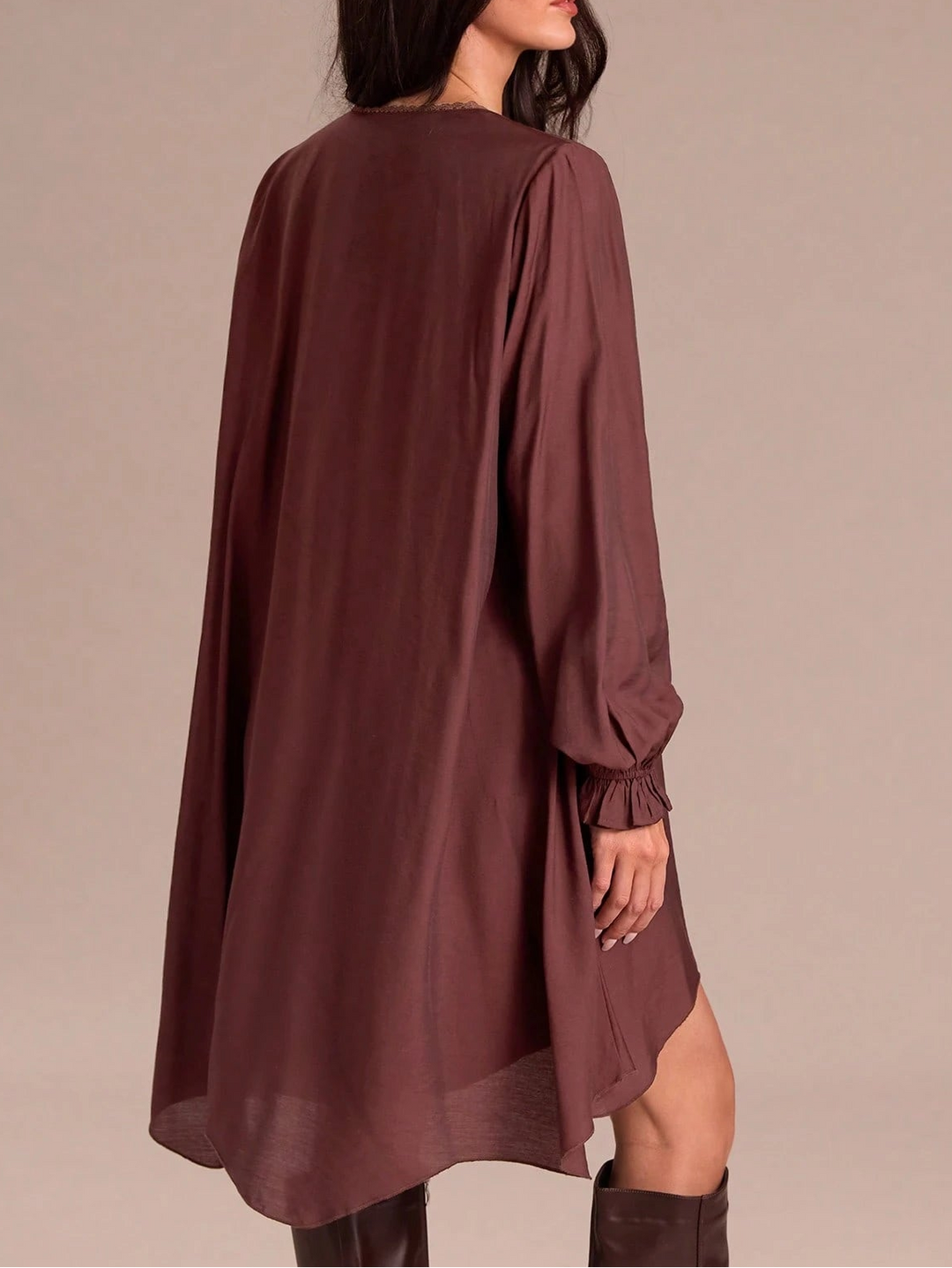 Rochie mini SHEIN, maro
