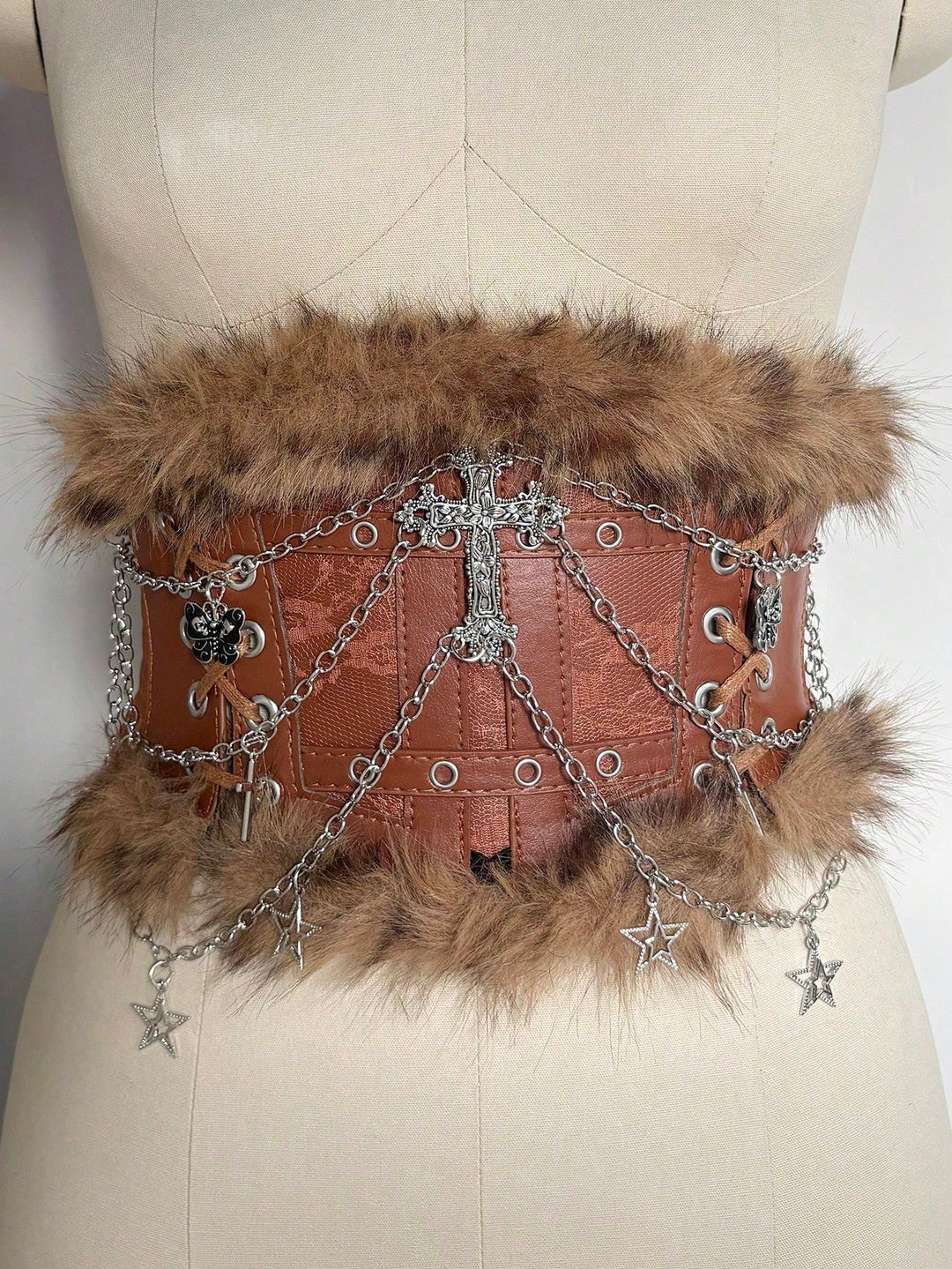 Curea-corset SHEIN, animal print