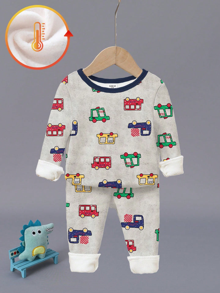 Compleu pijamale SHEIN, gri
