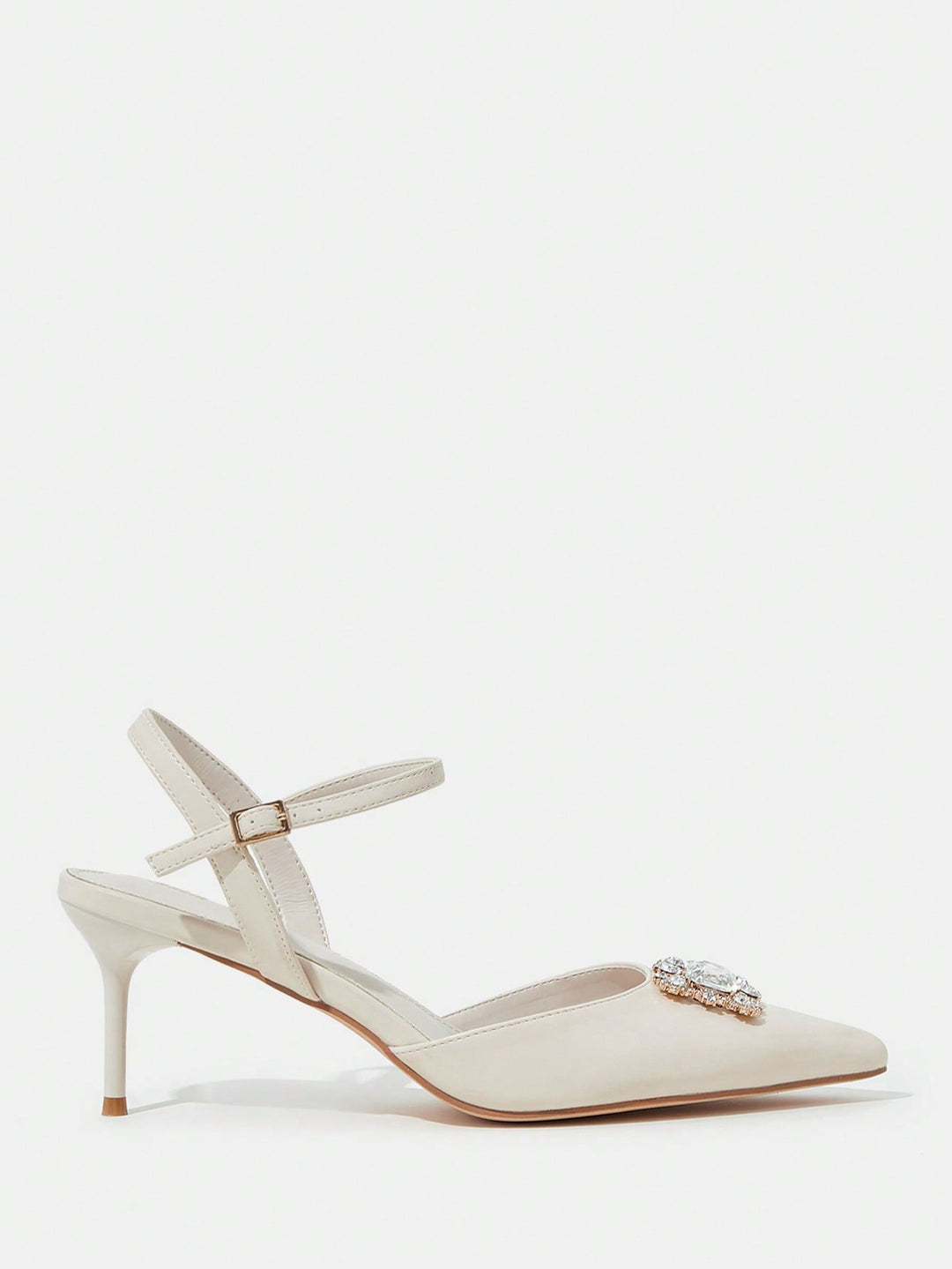 Pantofi cu toc SHEIN, bej