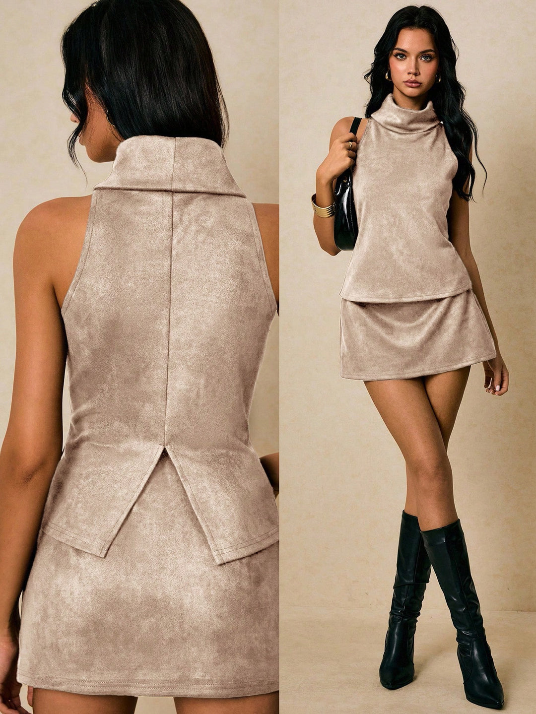 Top SHEIN, bej