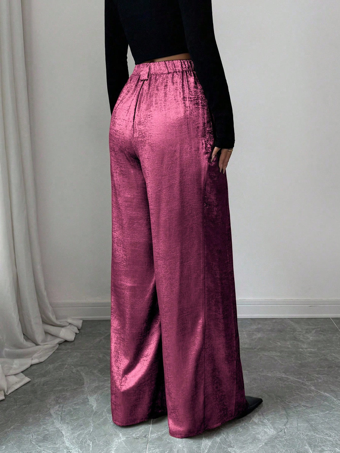 Pantaloni SHEIN, mov